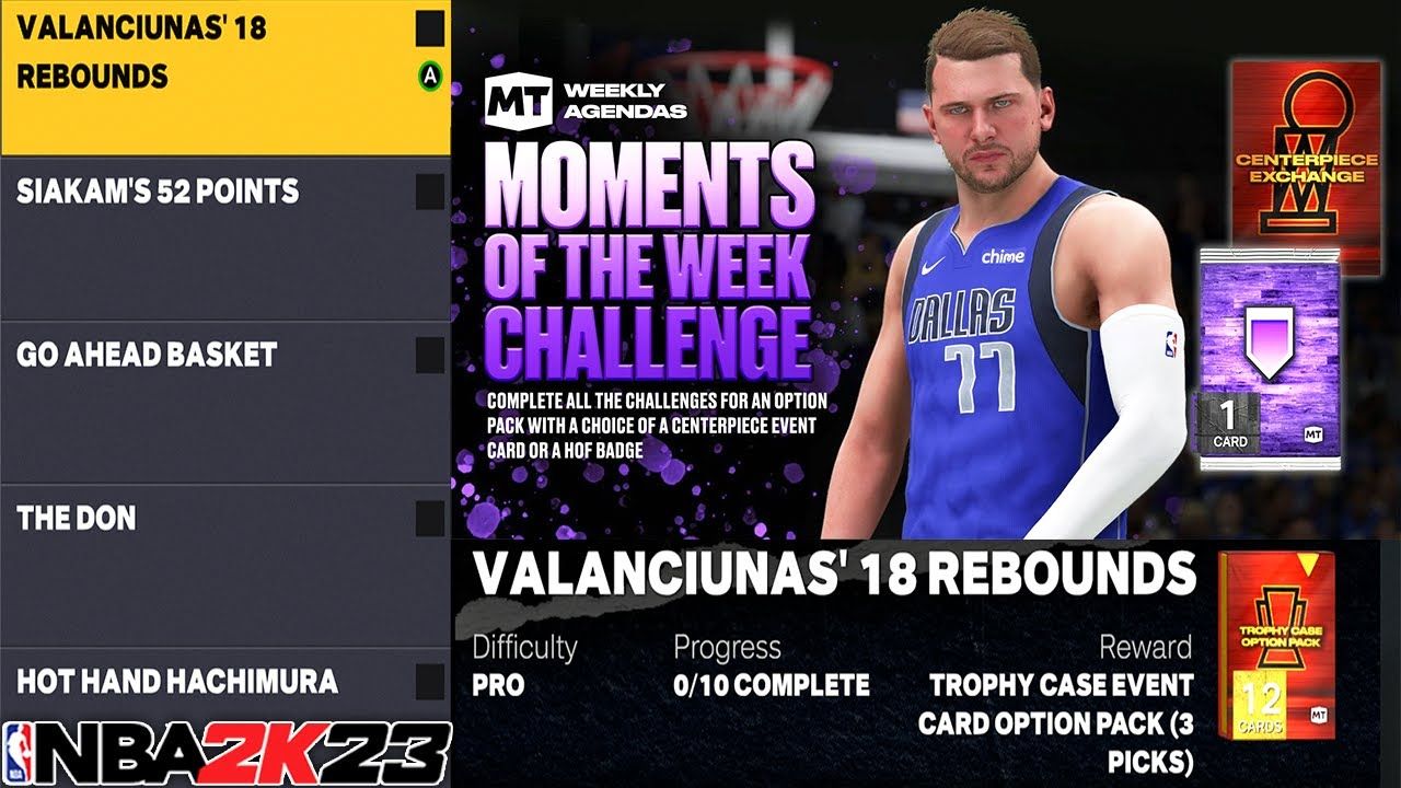 NBA 2K23 Moments of the Week