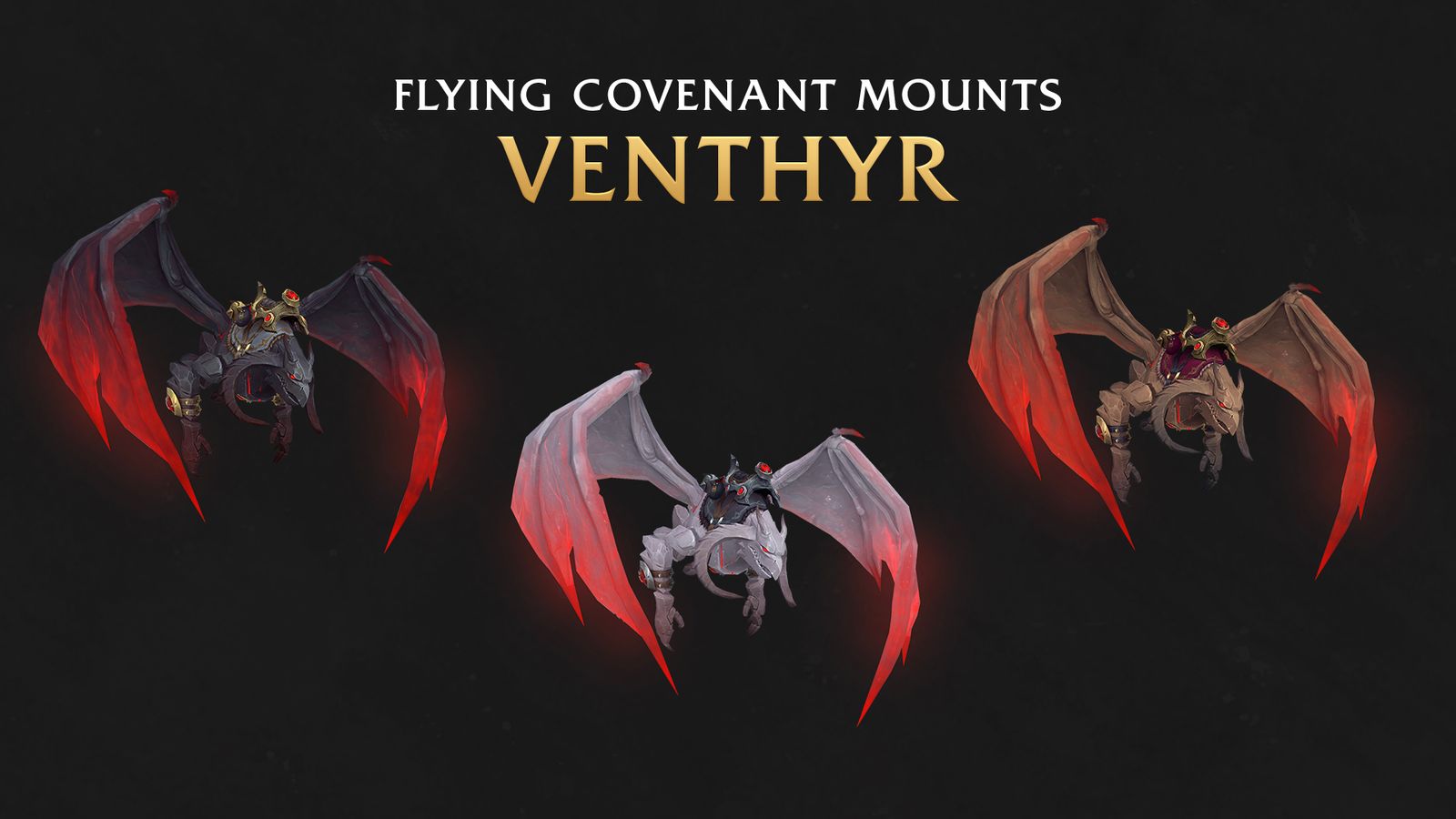 9.1 Venthyr Flying Mounts
