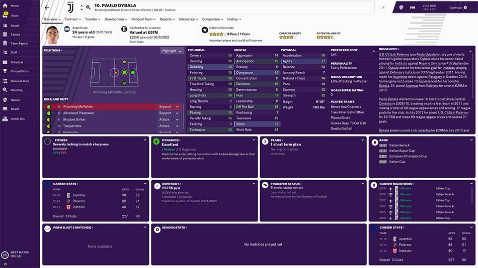 Football Manager 2019 Argentina Team Guide Player Ratings Tactics - roblox assassin 2018 july comp season