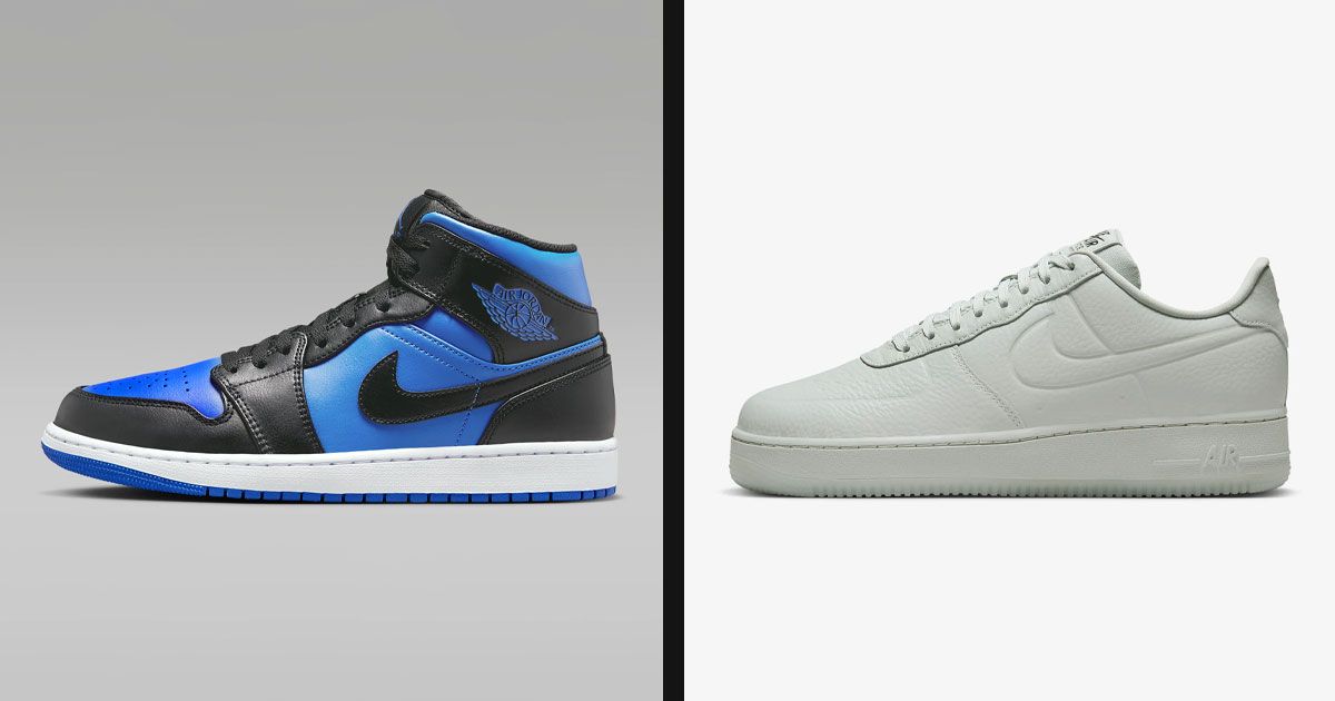 Air force one shop vs jordan 1