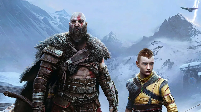 amazon god of war series ignores ps2 games kratos and atreus stare at a distance