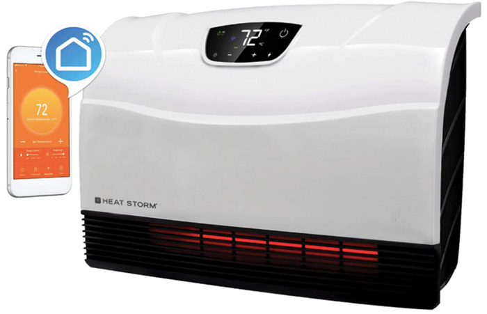 Best infrared heater - Heat Storm wall-mount heater