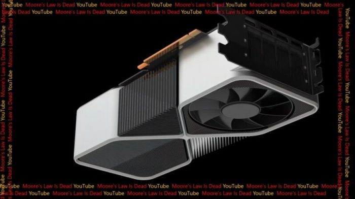 Nvidia RTX 4090 Ti Moore's Law Is Dead Leaked Render