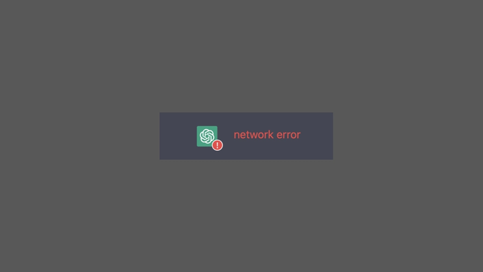 ChatGPT network error - How to fix