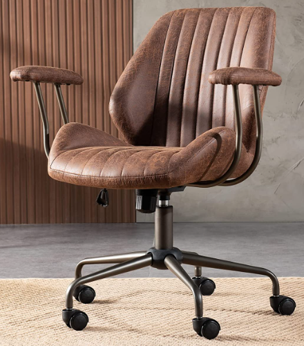 Best budget office chair - Ovios stylish suede chair