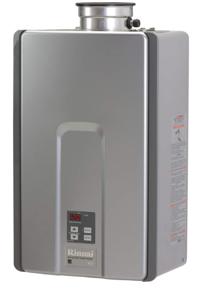Best water heater - Rinnai tankless gas heater