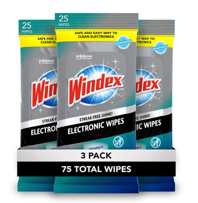 best monitor cleaning wipes windex