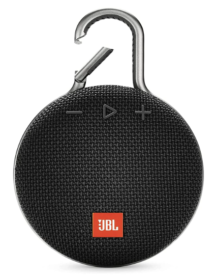 Best budget Bluetooth speaker - JBL black clip speaker