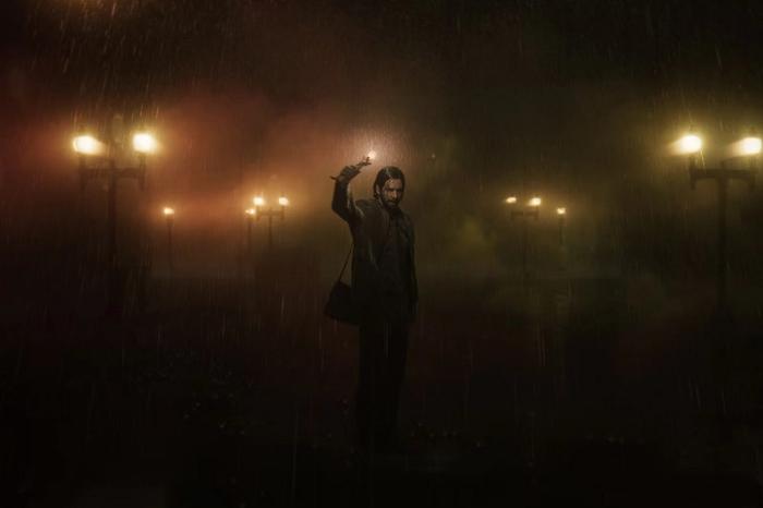 PS5 games coming out in 2023 Alan Wake holding flashlight