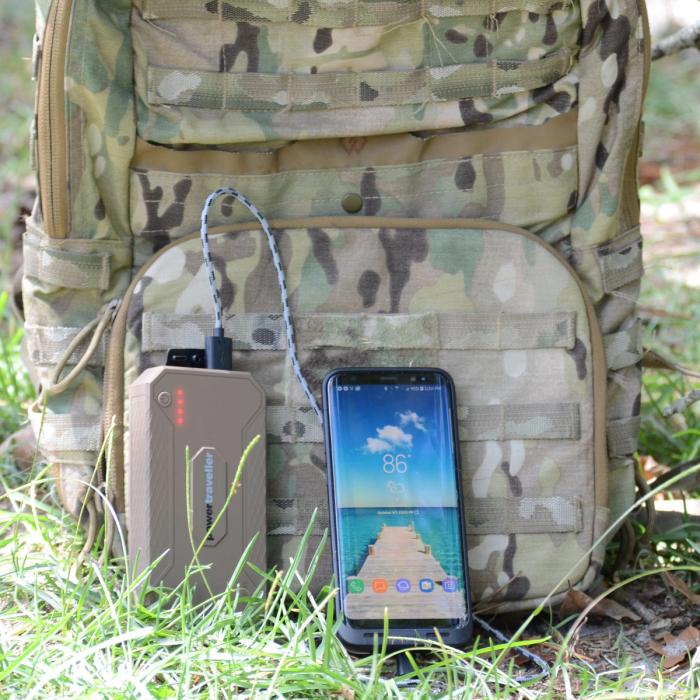 power traveller tactical extreme solar kit - are solar power banks worth it?