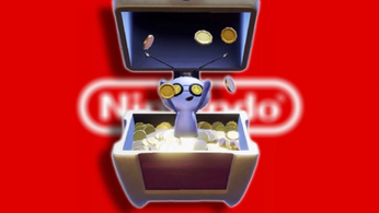 nintendo gives refunds pokémon scarlet and violet gimmighoul waves behind nintendo logo