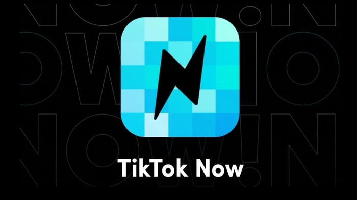TikTok Now not working | TikTok Now logo in a black background
