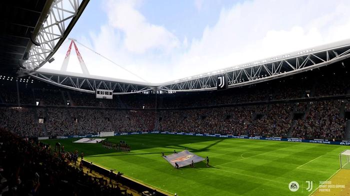 Juventus' Allianz Stadium - FIFA 23 PS4 vs PS5