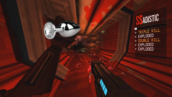 ultrakill game adds buttplug support the player reloads their gun with a sex toy