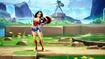 Wonder Woman lifting weights - MultiVersus lag