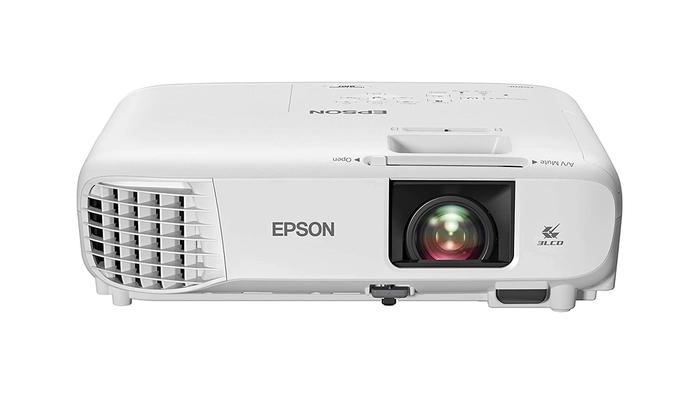 Best tech gift ideas - Epson product image of  a white projector.
