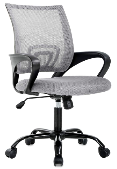 Best budget office chair - BestOffice grey mesh chair