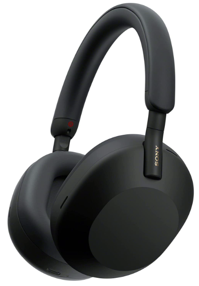 Best headset for home working - Sony black noise-cancelling headset
