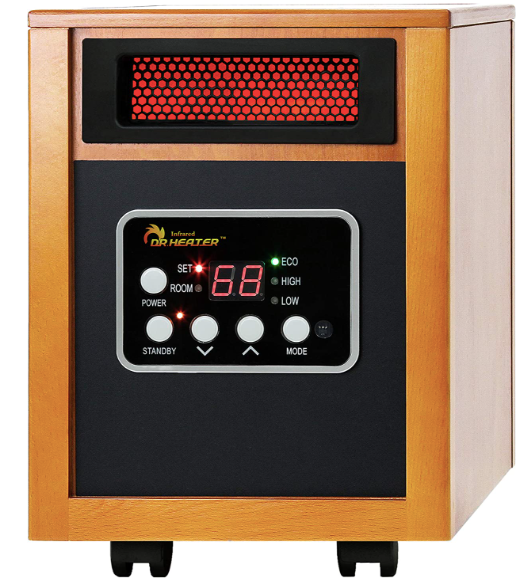 Best infrared heater - Dr Infrared portable heater