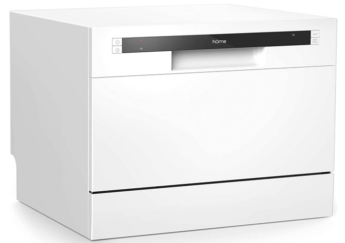 Best countertop dishwasher - hOmeLabs white large capacity dishwasher
