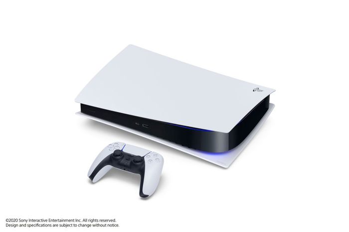 PS5 on side