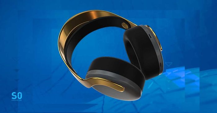 Gold PS5 Pulse 3D headset